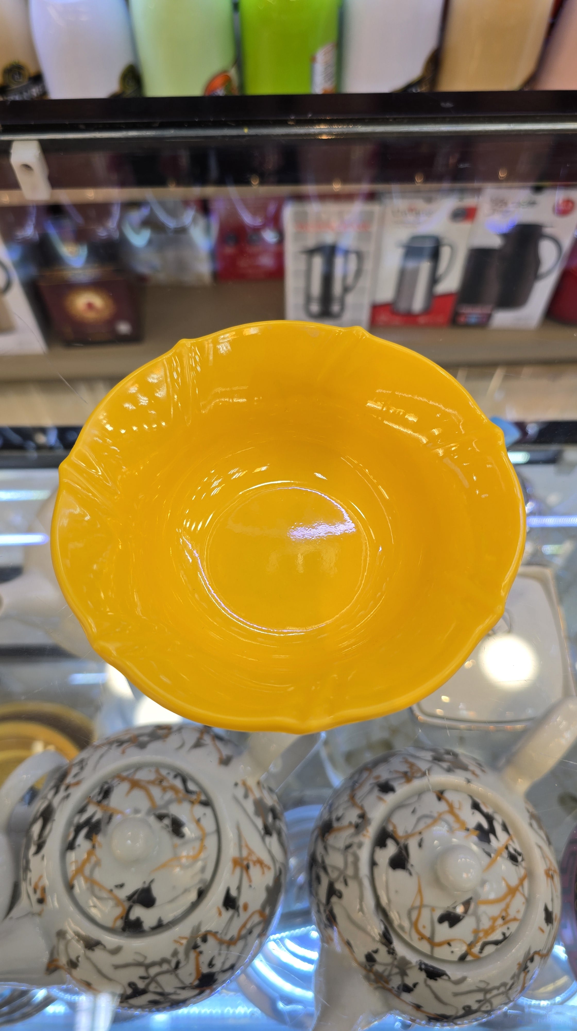 کاسه ماست خوری ملامین زرد رنگ از برند اوپال جام