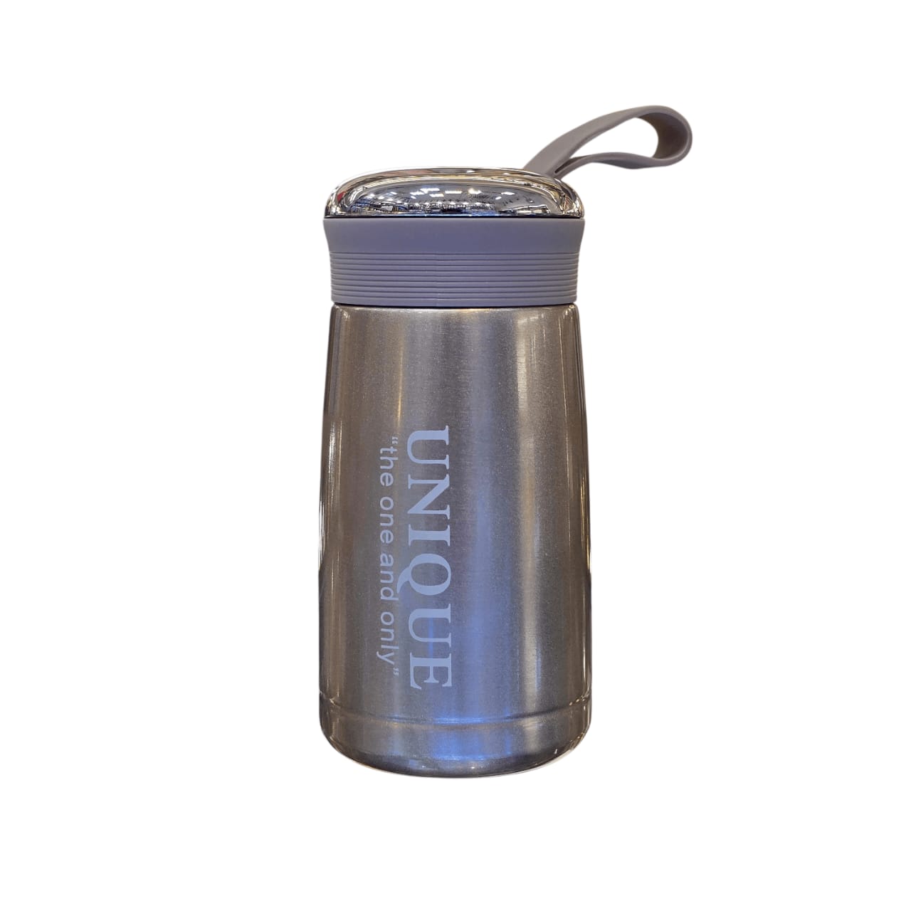 تراول ماگ (قمقمه) 300 سی سی یونیکی نقرآبی فیلتردار دمنوش