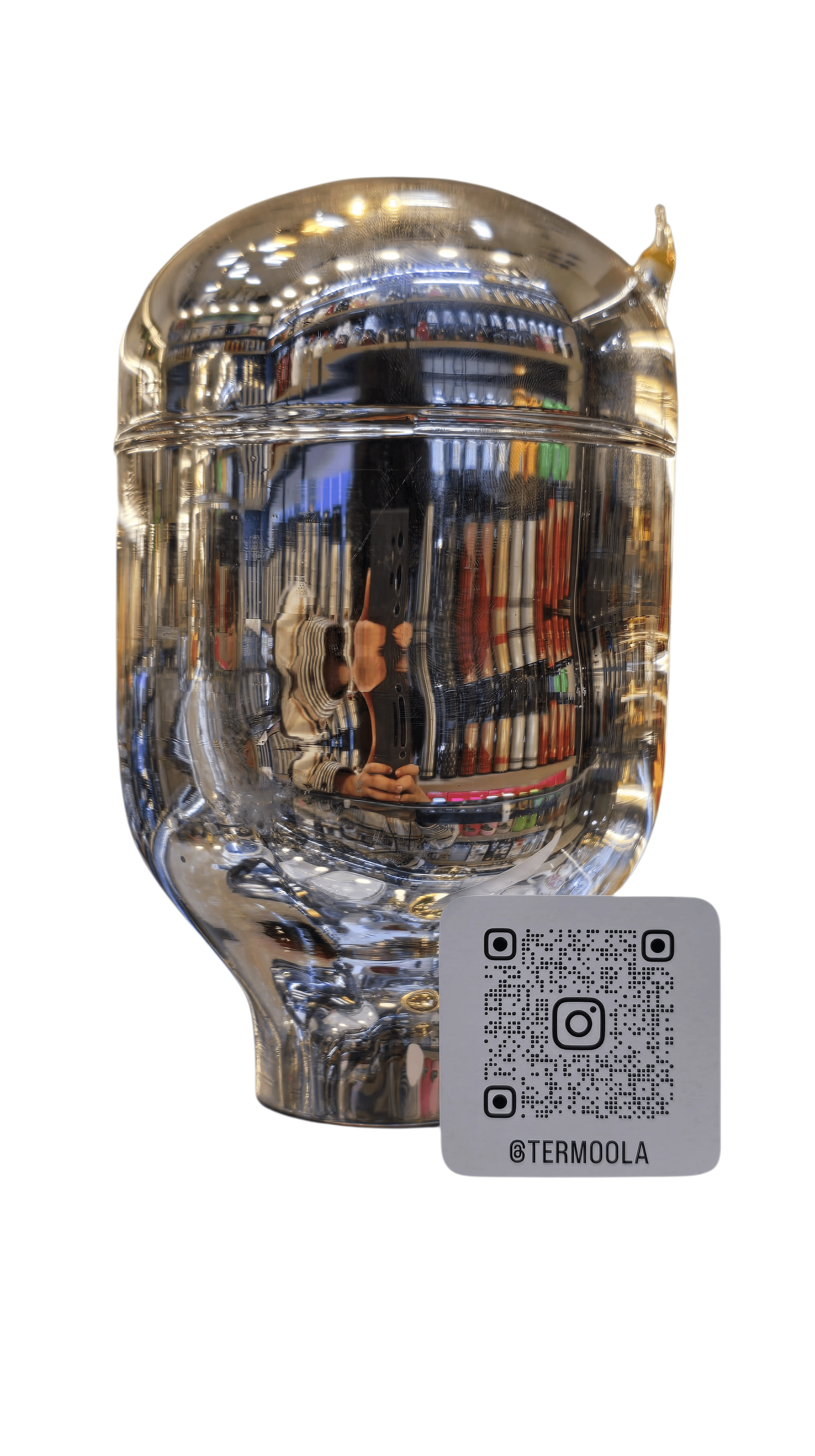 شیشه فلاسک 1 لیتر (سرخ) (16 ساعته)